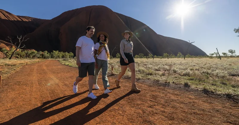 Uluru Base Walk: Small-Group Guided Trek